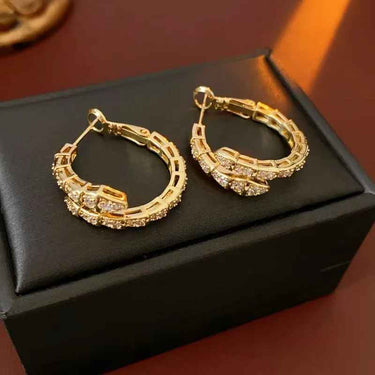 Boucles d’oreilles Serpent